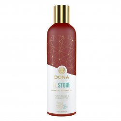 Dona Essential Massage Oil Relax - Peppermint and Eucalyptus - 4oz. Dona Essential Massage Oil Relax - Peppermint and Eucalyptus - 4oz. Boxcover