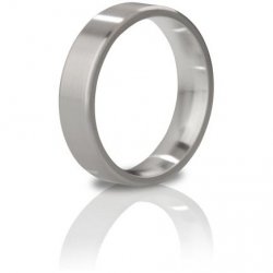 Mystim The Duke Brushed Stainless Steel Edged Cock Ring - 48 mm Mystim The Duke Brushed Stainless Steel Edged Cock Ring - 48 mm Boxcover