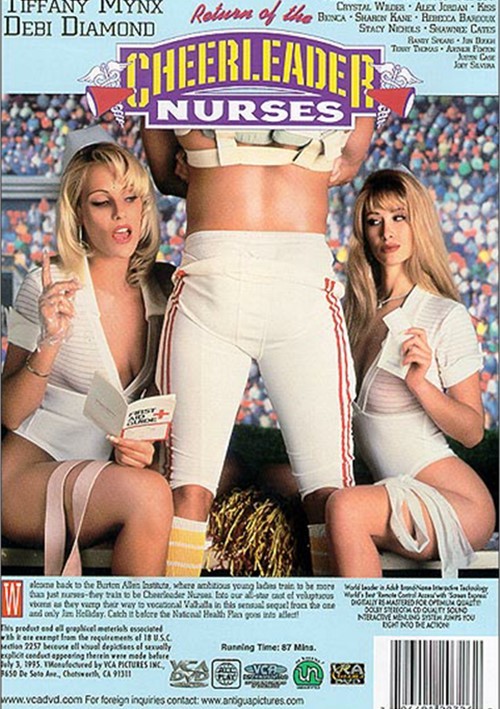 Return Of The Cheerleader Nurses Vca Adult Dvd Empire