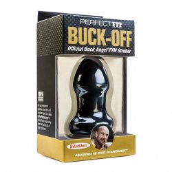 Perfect Fit: Buck-Off - Buck Angel FTM Stroker - Black Perfect Fit: Buck-Off - Buck Angel FTM Stroker - Black Boxcover