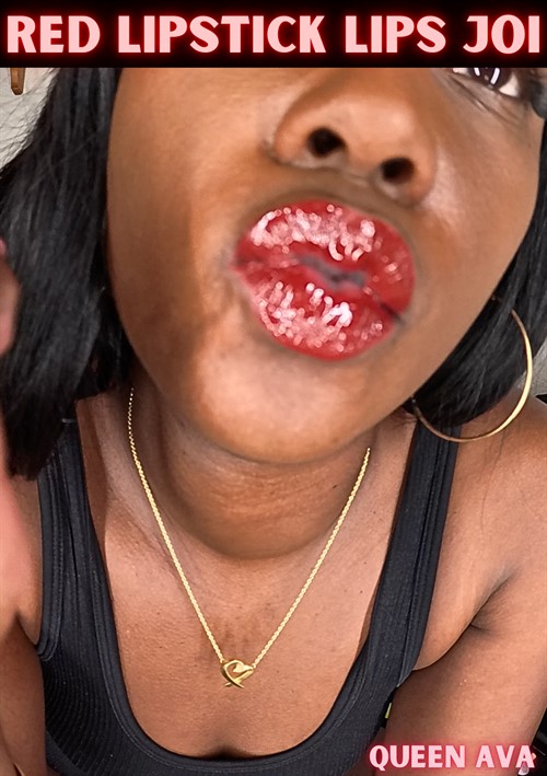 Glossy Red Lips Cum Countdown