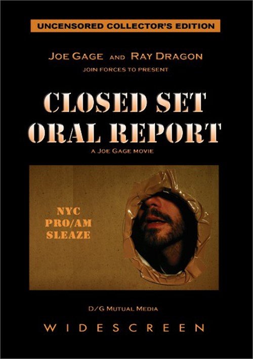 Closed Set: Oral Report Boxcover