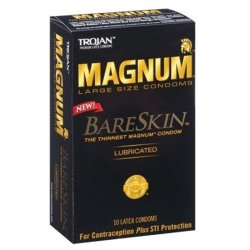 Trojan Magnum Bareskin -10 Pack Trojan Magnum Bareskin -10 Pack Boxcover