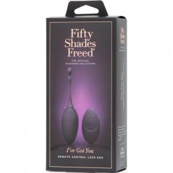 Fifty Shades Freed: I've Got You Rechargeable Remote Control Love Egg Fifty Shades Freed: I've Got You Rechargeable Remote Control Love Egg Boxcover