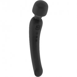 Shots Toys: Mjuze Wanderfull Rechargeable Massage Wand - Black Shots Toys: Mjuze Wanderfull Rechargeable Massage Wand - Black Boxcover