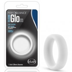 Performance Silicone Glo Cock Ring - Glow In The Dark White Performance Silicone Glo Cock Ring - Glow In The Dark White Boxcover