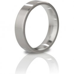 Mystim The Duke Brushed Stainless Steel Edged Cock Ring - 55 mm Mystim The Duke Brushed Stainless Steel Edged Cock Ring - 55 mm Boxcover