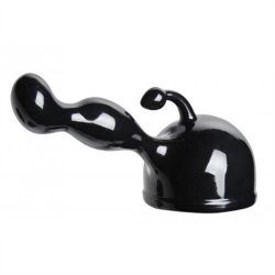 P-Spot Wand Attachment - Black Sex Toy P-Spot Wand Attachment - Black Sex Toy