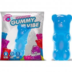 Rock Candy - Gummy Bear 5-function Mini Vibe - Blueberry Blue Rock Candy - Gummy Bear 5-function Mini Vibe - Blueberry Blue Boxcover