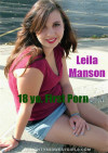 Leila Manson 18 YO. First Porn Boxcover