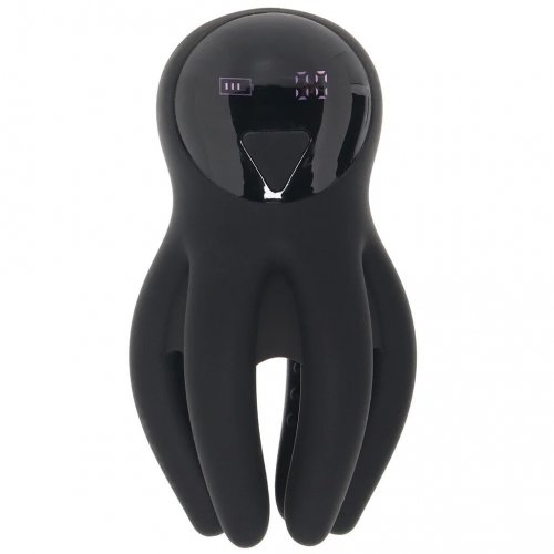 LEVELZ: Digital Vibrating Silicone Penis Head Stimulator with - Black | Sex  Toys & Adult Novelties @ Hot Movies For Her