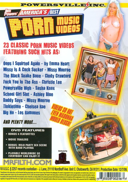 500px x 709px - America's Best Porn Music Videos (2009) | Powersville Inc. | Adult DVD  Empire