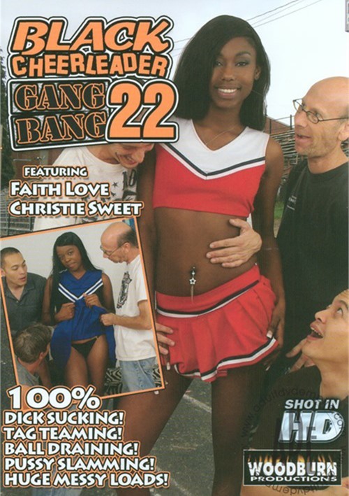 Black Cheerleader Gang Bang 22