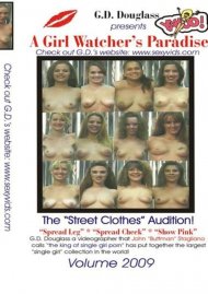 A Girl Watcher's Paradise - The Street Clothes Audition - 2009 Boxcover