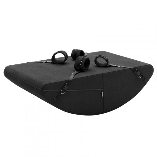 Liberator Scoop Rocker With Microloop & Cuffs - Black | Sex Toys & Adult  Novelties @ Jules Jordan Store