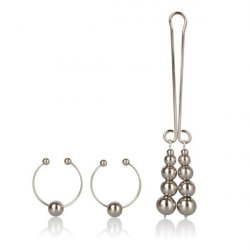 Nipple & Clitoral Non Piercing Body Jewelry - Silver Nipple & Clitoral Non Piercing Body Jewelry - Silver Boxcover