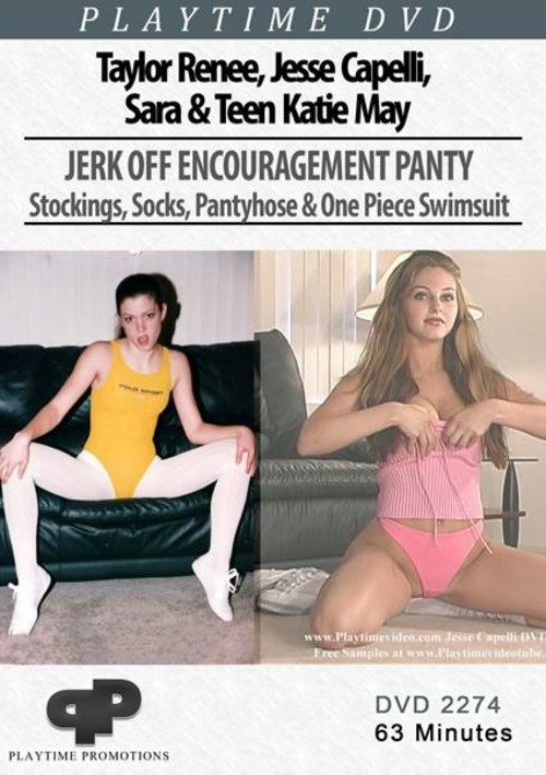 Taylor Renee, Jesse Capelli, Sara &amp; Teen Katie May Jerk Off Encouragement Panty, Stockings, Socks, Pantyhose &amp; One Piece Swimsuit