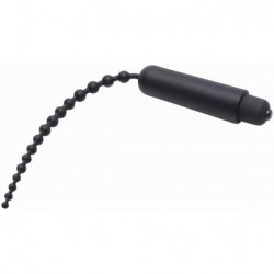 Dark Rod Vibrating Beaded Silicone Sound - Black Dark Rod Vibrating Beaded Silicone Sound - Black Boxcover