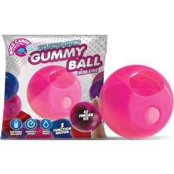 Rock Candy - Gummy Ball 5-function Mini Finger Vibe - Bubblegum Pink Rock Candy - Gummy Ball 5-function Mini Finger Vibe - Bubblegum Pink Boxcover