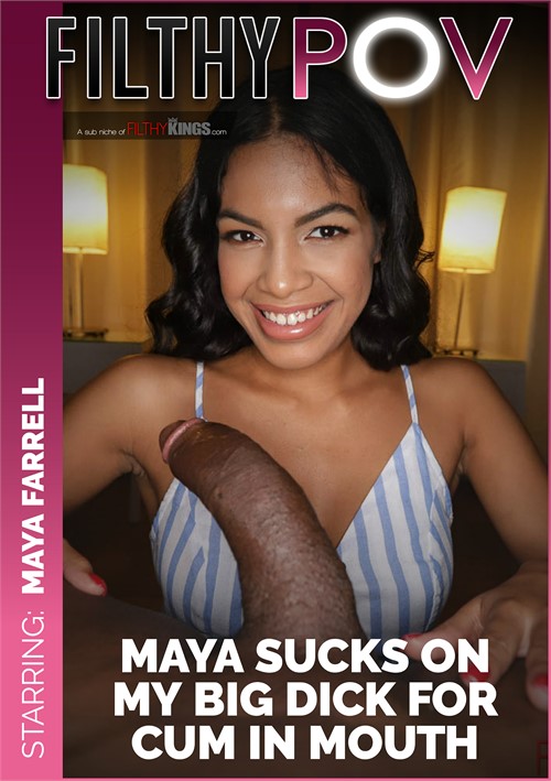 Maya Loves BBC &amp; Cum Her Mouth