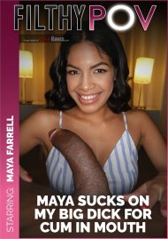 Maya Loves BBC & Cum Her Mouth Boxcover