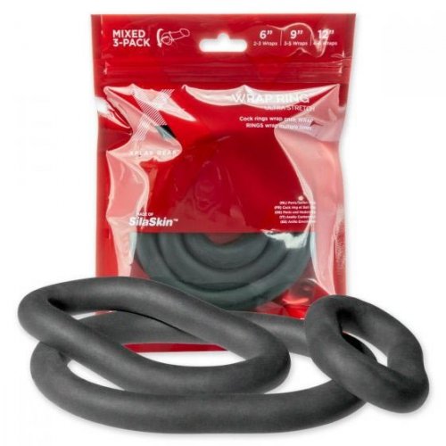 Perfect Fit: The XPlay 6" - 9" - 12" Mixed Ultra Wrap Ring 3 Pack | Perfect Fit Brand @ TLAVideo.com Perfect Fit: The XPlay 6" - 9" - 12" Mixed Ultra Wrap Ring 3 Pack | Perfect Fit Brand @ TLAVideo.com