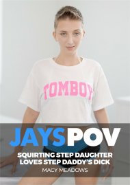 Squirting Step Daughter Macy Meadows Loves Step Daddy's Dick Boxcover