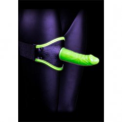 Shots Ouch! Strap-On Thigh Harness with 5" Silicone Dildo - Glow in the Dark Shots Ouch! Strap-On Thigh Harness with 5" Silicone Dildo - Glow in the Dark Boxcover