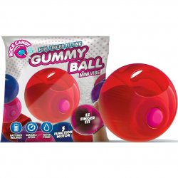 Rock Candy - Gummy Ball 5-function Mini Finger Vibe - Cinnamon Red Rock Candy - Gummy Ball 5-function Mini Finger Vibe - Cinnamon Red Boxcover