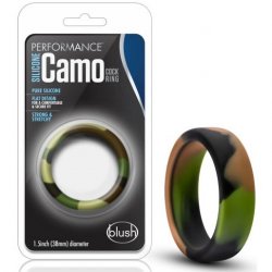 Performance Silicone Camo Cock Ring - Green Camouflage Performance Silicone Camo Cock Ring - Green Camouflage Boxcover