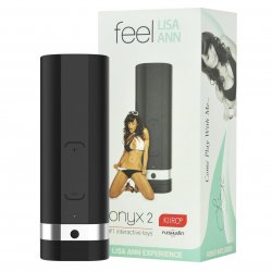 Kiiroo: Onyx2 Teledildonic Masturbator - Lisa Ann Experience Kiiroo: Onyx2 Teledildonic Masturbator - Lisa Ann Experience Boxcover