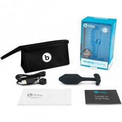 B Vibe Vibrating Snug Plug - Medium - Black B Vibe Vibrating Snug Plug - Medium - Black Boxcover