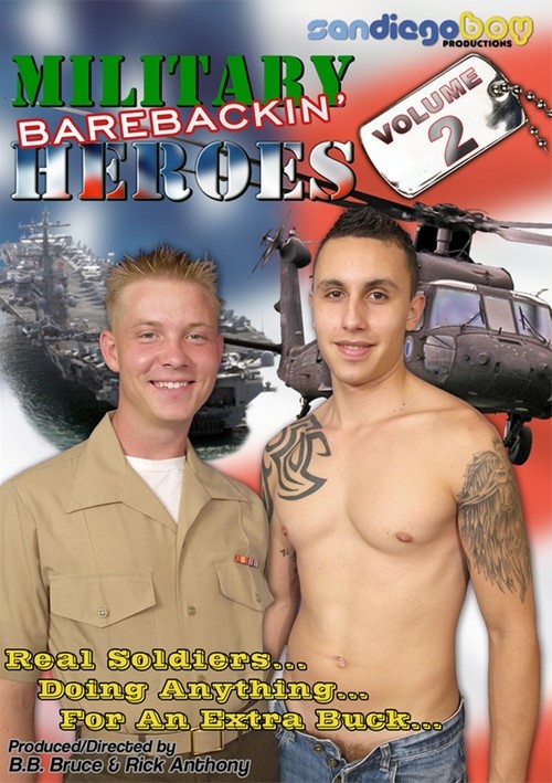 Military Barebackin' Heroes #2 Boxcover