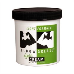 Elbow Grease Light Cream - 15 oz. Sex Toy Elbow Grease Light Cream - 15 oz. Sex Toy