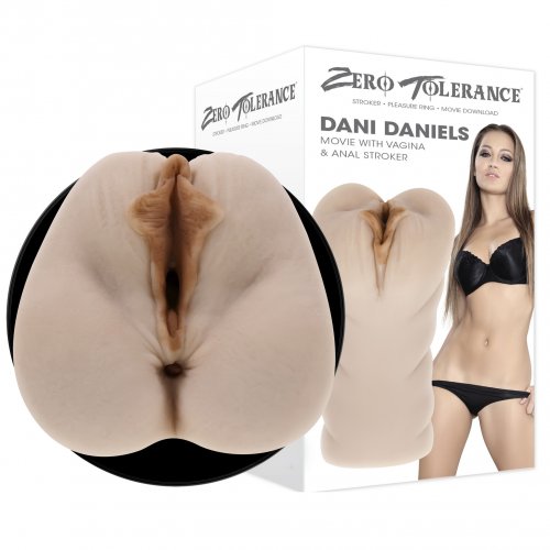 Zero Tolerance Dani Daniels Movie with Vagina & Anal Stroker Sex Toys