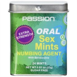 Oral Sex Mints With Numbing Agent - 24 Mints Sex Toy Oral Sex Mints With Numbing Agent - 24 Mints Sex Toy