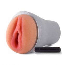 Penthouse Deluxe Vibrating CyberSkin Stroker - Nicole Aniston Penthouse Deluxe Vibrating CyberSkin Stroker - Nicole Aniston Boxcover
