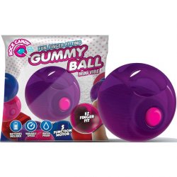 Rock Candy - Gummy Ball 5-function Mini Finger Vibe - Jelly Bean Purple Rock Candy - Gummy Ball 5-function Mini Finger Vibe - Jelly Bean Purple Boxcover