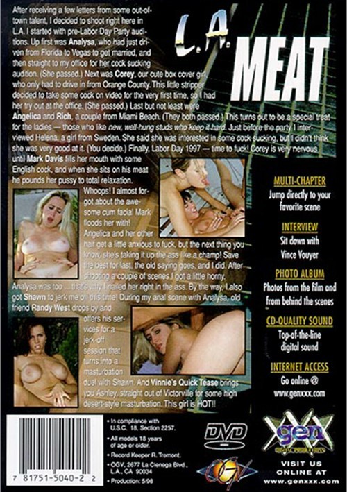 500px x 709px - Reviews | L.A. Meat Porn Movie @ Adult DVD Empire