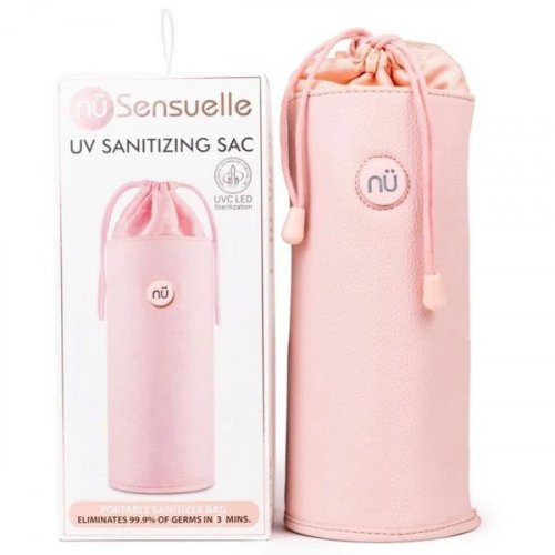 Nu Sensuelle UV Sanitizing Sac - Pink | Sex Toys & Adult Novelties @ abby winters store Nu Sensuelle UV Sanitizing Sac - Pink | Sex Toys & Adult Novelties @ abby winters store