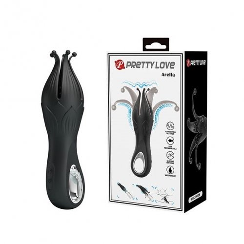 Pretty Love Arella Multi Petal Stimulator - Black | Sex Toys & Adult  Novelties @ Desperate Pleasures Store
