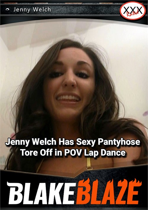 Jenny Welch Has Sexy Pantyhose Tore Off in POV Lap Dance