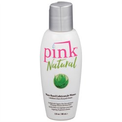 Pink Natural Water Based Lubricant For Women - 2.8oz Pink Natural Water Based Lubricant For Women - 2.8oz Boxcover