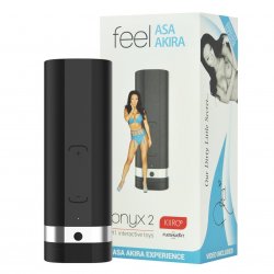 Kiiroo: Onyx2 Teledildonic Masturbator - Asa Akira Experience Kiiroo: Onyx2 Teledildonic Masturbator - Asa Akira Experience Boxcover