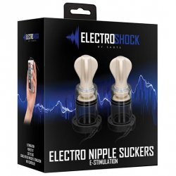 Shots Electroshock Nipple Suckers - Clear Boxcover