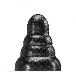665 Black Metallic Large Stretch'r Tripole Butt Plug 665 Black Metallic Large Stretch'r Tripole Butt Plug Boxcover