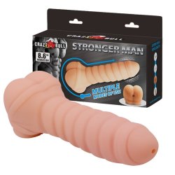 Crazy Bull Stronger Man Vibrating Stroker Extender Crazy Bull Stronger Man Vibrating Stroker Extender Boxcover