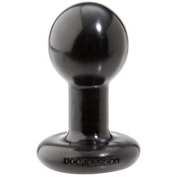 Round Butt Plug - Small - Black Sex Toy Round Butt Plug - Small - Black Sex Toy