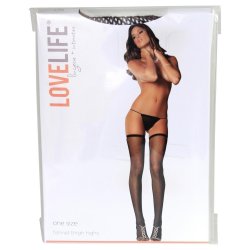 Lovelife: Fishnet Thigh High - OS Lovelife: Fishnet Thigh High - OS Boxcover