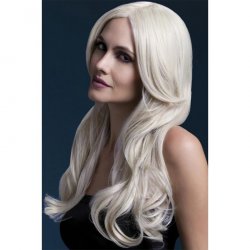 Smiffy: The Fever Wig Collection Khloe 26" Long Wave with Center Part - Blonde Smiffy: The Fever Wig Collection Khloe 26" Long Wave with Center Part - Blonde Boxcover